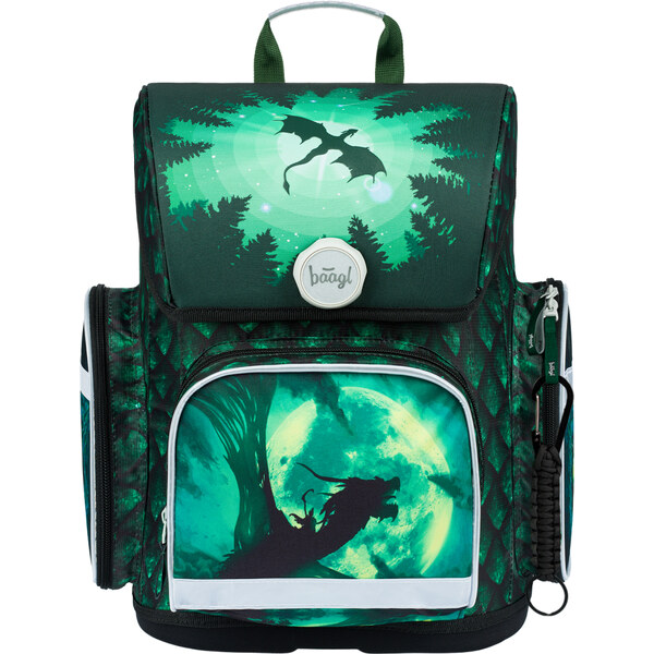 BAAGL Školní aktovka Ergo Drak 63410582