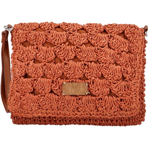 Dámska crossbody kabelka tehlová - Firenze Patty červená 52600757