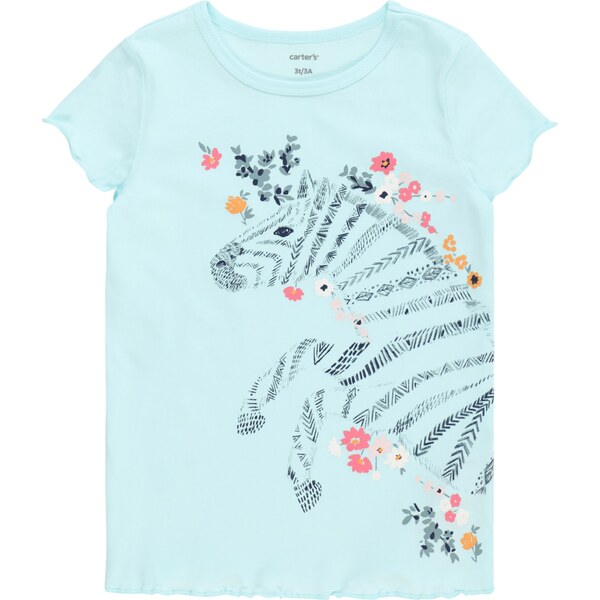 Carters Tričko námornícka modrá / svetlomodrá / oranžová / ružová 66068493