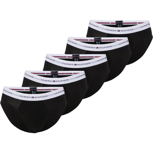 Tommy Hilfiger Underwear Nohavičky červená / čierna / biela 41561721