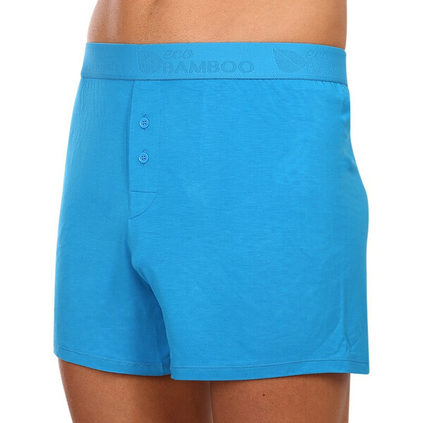 Pánske trenky Gino bambusové modré (75195) 36013928