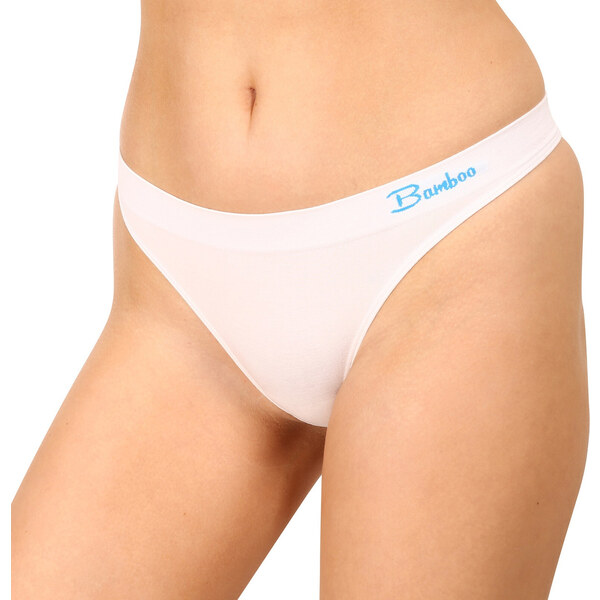 Dámske tangá Gina bambusová biele (05012) 27933608