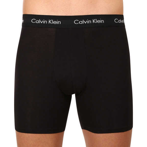 3PACK pánske boxerky Calvin Klein čierne (NB1770A-XWB) 7731536