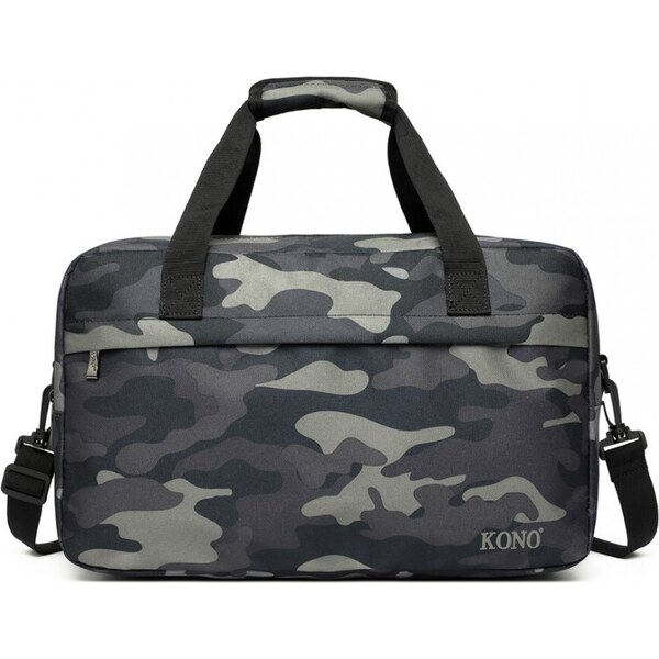 Cestovná taška KONO unisex stredná maskáčová 46997639