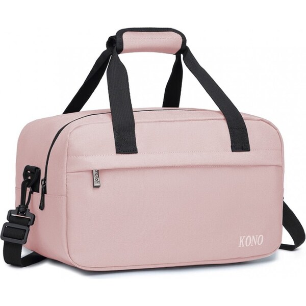 Cestovná taška KONO unisex malá ružová 46997648