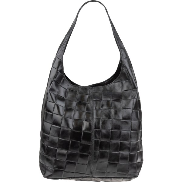 Čierna kožená talianska kabelka Carola Nera NovaKabelka.sk 41512877