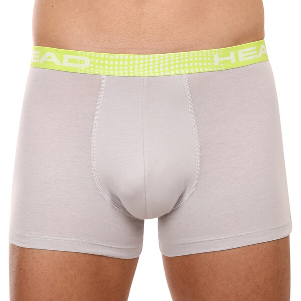 2PACK pánske boxerky HEAD sivé (701221813 002) 40923951