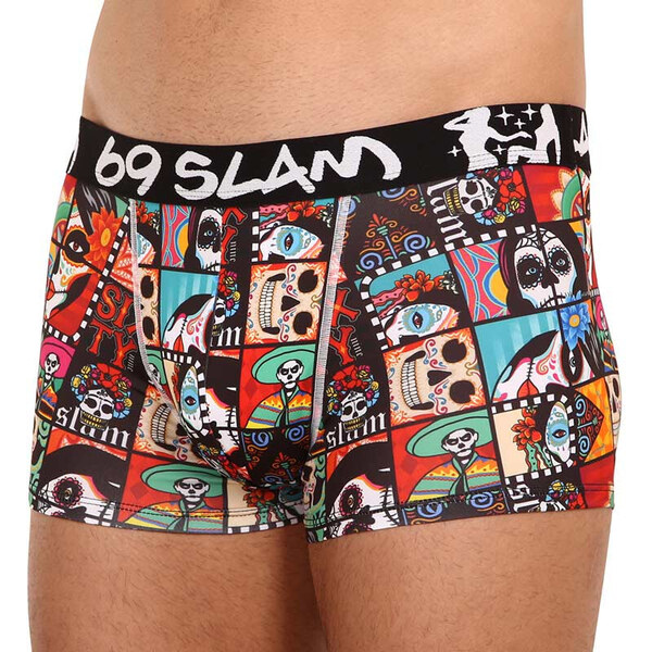 Pánske boxerky 69SLAM hip mexican square (MSYMCQ-PO) 34409777