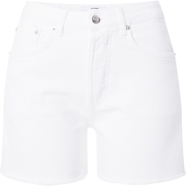 RÆRE by Lorena Rae Džínsy biely denim 41660867