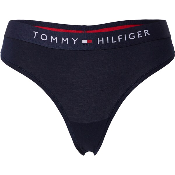 Tommy Hilfiger Underwear Tangá tmavomodrá / červená / biela 41617598