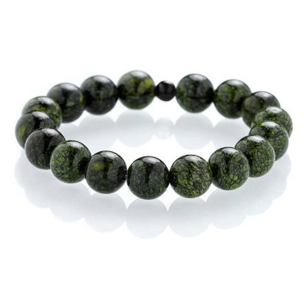 Serpentinit - náramok Trimakasi 41629403