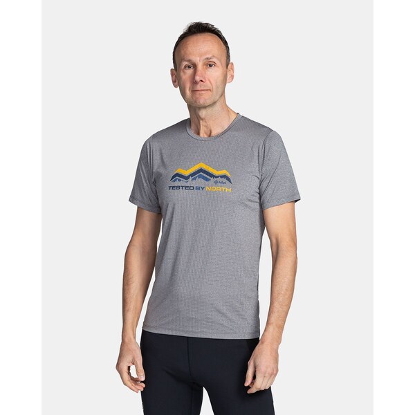 Pánske technické tričko Kilpi GIANO-M svetlo šedá 41638631