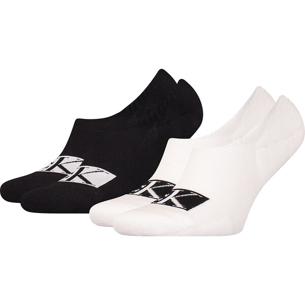CALVIN KLEIN - 2PACK big logo combo pánske neviditeľné ponožky 41651891