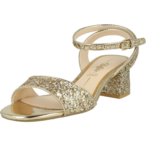 BUFFALO Sandále Rainelle zlatá / čierna 43071932