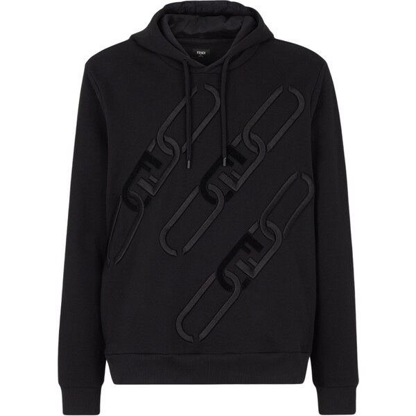 FENDI Chain Black mikina 41671589