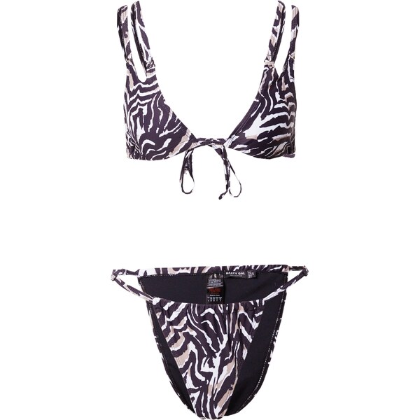 Nasty Gal Bikiny čierna / biela 54248979