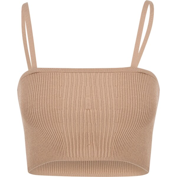 ABOUT YOU x Chiara Biasi Vyšívaný top Nala piesková 58252871