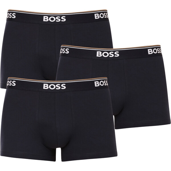 3PACK pánske boxerky BOSS tmavo modré (50475274 480) 41218973