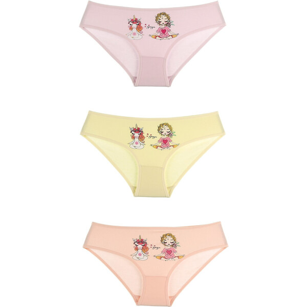 Dievčenské nohavičky Donella 415064/wz.17 3 kusy 41701219