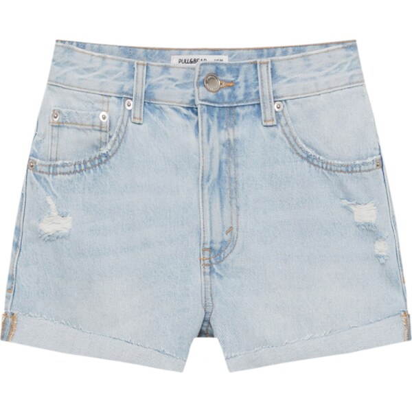 Pull&Bear Džínsy svetlomodrá 41799578