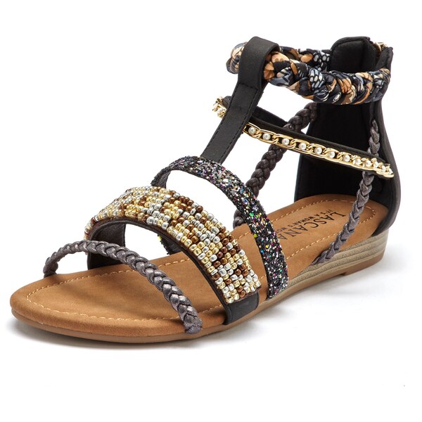 LASCANA Sandále zmiešané farby / čierna 54246666