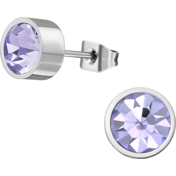 Dámske náušnice z chirurgickej ocele VIOLETTA 42031558