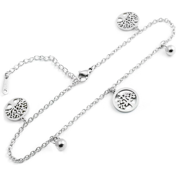 BM Jewellery Dámsky náramok z chirurgickej ocele strom života 42065819