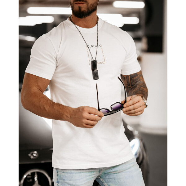 Pánske tričko 277085 ecru - Ola Voga 42086033