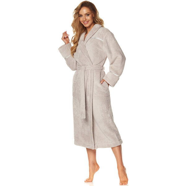 Dlhý dámsky župan L & L 2084 satyna 49732649