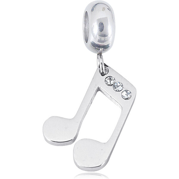 Lindas Jewelry Prívesok na náramok Veselá Nota chirurgická oceľ IP076 64287046