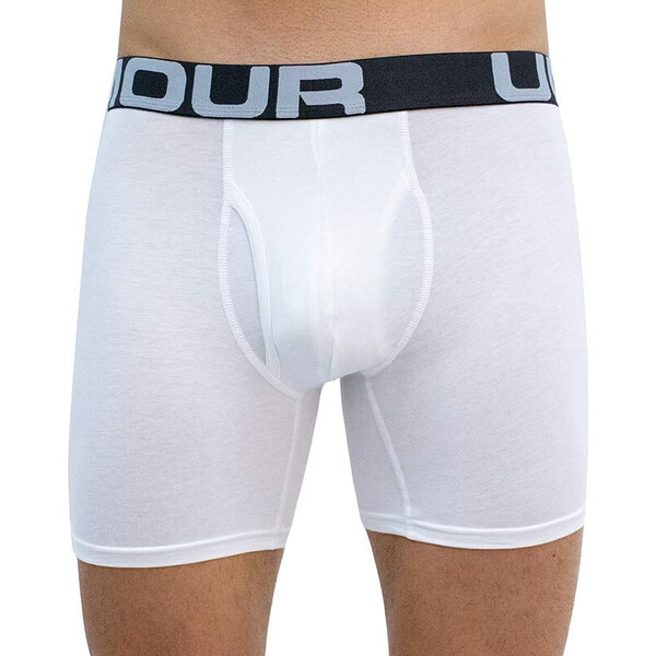 3PACK pánske boxerky Under Armour nadrozmer biele (1363617 100) 5 32180586