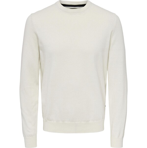 Only & Sons Sveter REX šedobiela 63143483