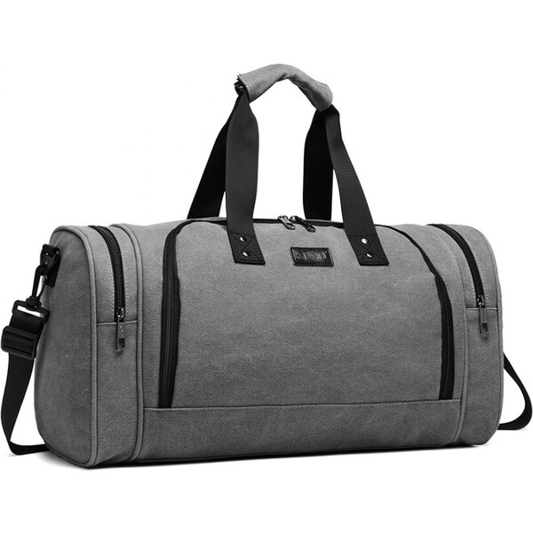 Kono Športová taška Canvas bagel - šedá, 29l 42100236