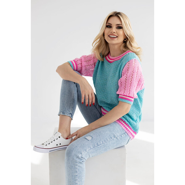 Sveter s krátkym rukávom model 178641 PeeKaBoo 42209717