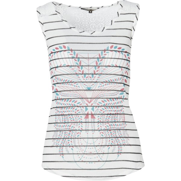 KOROSHI Top čierna / biela 54247112