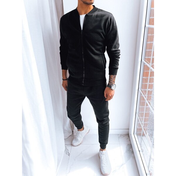 Buďchlap Športový jednoduchý čierny pánsky komlet 42126866