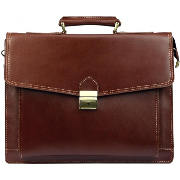 Gregorio Kožená aktovka Pepe hnedá II 64331255
