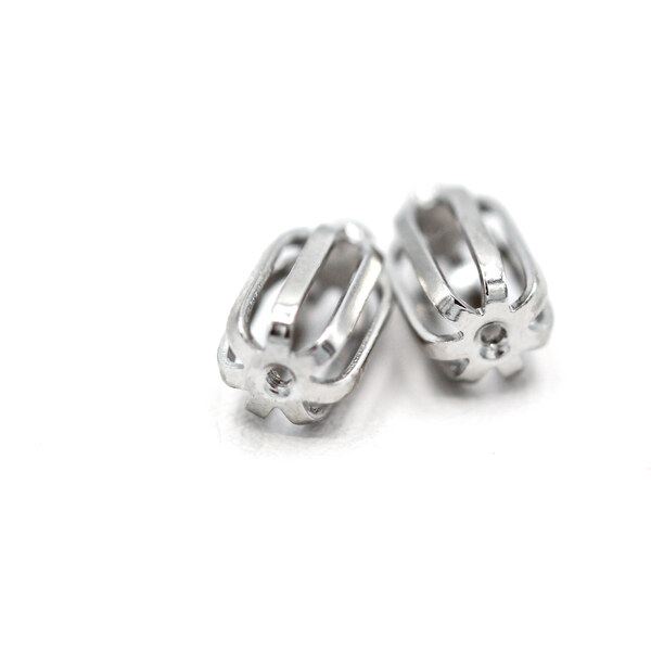 Olivie Strieborná rhodiovaná SKRUTKA k náušniciam 5412 42995713