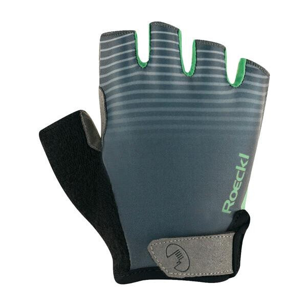 Roeckl Rukavice cyklistické Bernex castlerock/aqua green 42153758