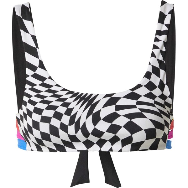 Hurley Športový bikinový top NASCAR zmiešané farby / čierna 66017547