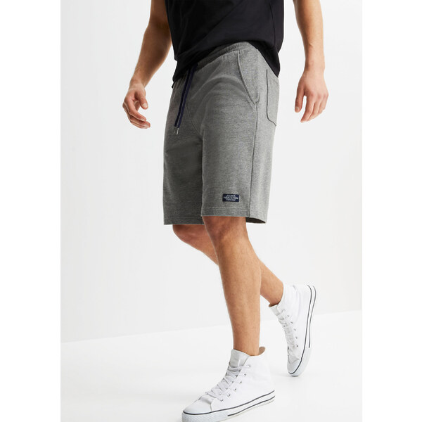 bonprix Teplákové bermudy (2 ks v balení), farba modrá 46385864