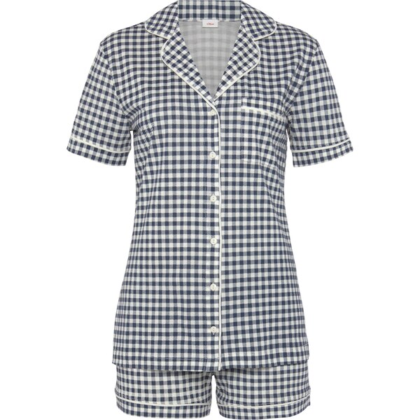 s.Oliver Kraťasy námornícka modrá / biela 54249240