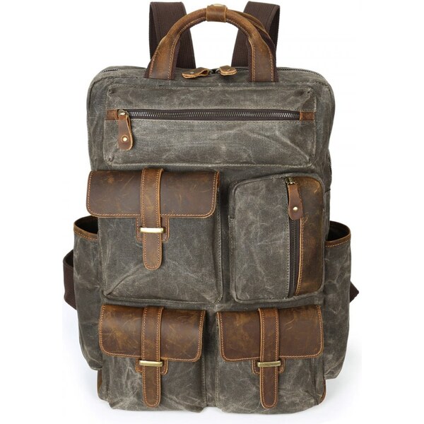 VALMIO Batoh Saymon tmavozelený 42716796