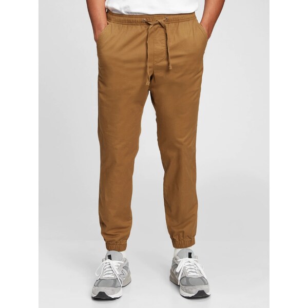 GAP Pánske nohavice slim canvas joggers GapFlex 496157-07 66268816