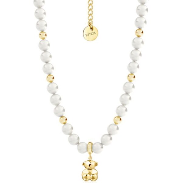 SWAROVSKI Elements Swarovski e. perlový náhrdelník Playful Love, 42695874