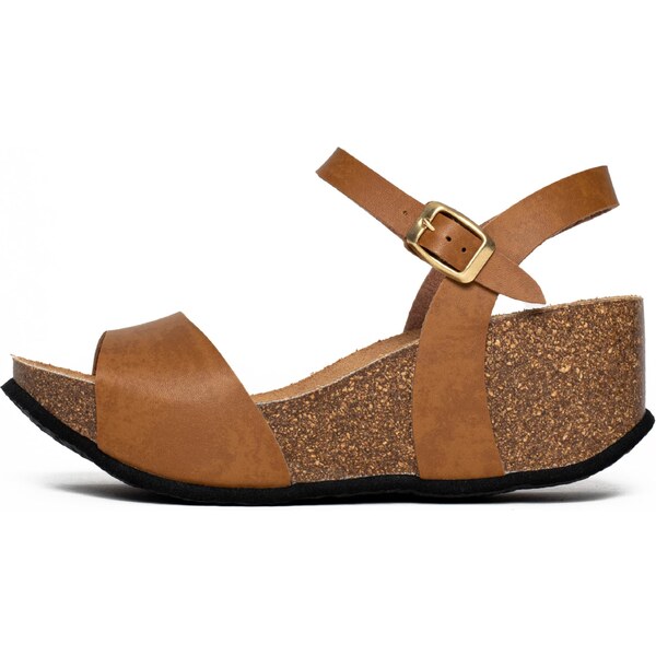 Bayton Sandále Maya svetlohnedá 54233672