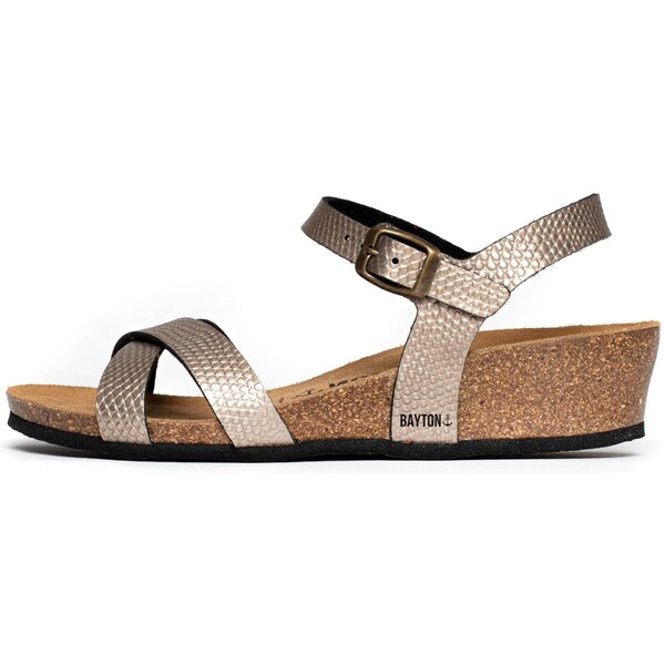 Bayton Remienkové sandále Canberra zlatá 55716177