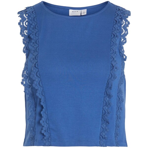 VILA Top tmavomodrá 54247339