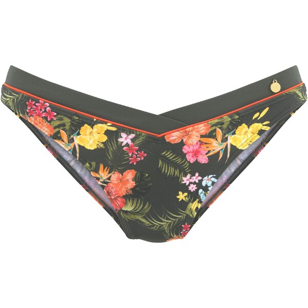 LASCANA Bikinové nohavičky Tahiti zmiešané farby / čierna 54249918