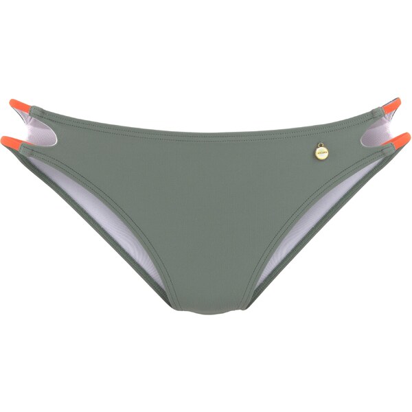 LASCANA Bikinové nohavičky olivová / oranžová 54249947